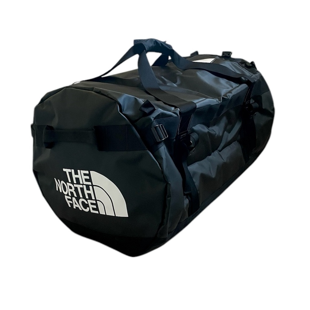 The North Face Base Camp Golden State Black Duffel Bag Large - Picture 1 of 13